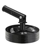 BRTGYM T Bar Row Landmine Attachment for 2 Olympic Bars - Heavy-Duty Steel, 360 Swivel | Home Gym Equipment - Buy Online on SooperMarket.com