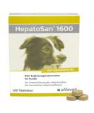 Alfavet Hepatosan 1600 - 120 Tablets | Liver Support Supplement for Dogs & Cats | Chronic Liver Failure Care - Buy Online on SooperMarket.com