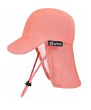 weVSwe Baby Toddler Sun Hat UPF 50+ Swim Cap Flap Neck Protection Adjustable Chin Straps UV Sun Protection Hats Orange 12-24 Months - Buy Online on SooperMarket.com