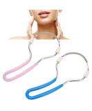 Facial Hair Remover Spring - Set of 2 | Manual Epilator Roller Threading Tool - Buy Online on SooperMarket.com