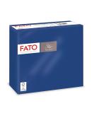 Buy FATO Night Blue Disposable Napkins - Soft & Gentle 40-Pack | 2-Layer FSC Certified 38x38 cm - Buy Online on SooperMarket.com