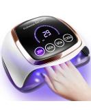 Gugusure 180W UV LED Nail Lamp with LCD Display, Auto Sensor, 4 Timer Settings | Professional Gel Curing Light for Salon and Home Use - Buy Online on SooperMarket.com
