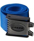 Cressi Nylon Weight Belt w/Plastic Buckle, Blue (TA627020) - Buy Online on SooperMarket.com