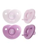 Philips AVENT Soothie Heart Pacifier 0-3 Months Pink/Light Pink 4 Pack SCF099/42 4 Pack 0-3m Pink/Light Pink - Buy Online on SooperMarket.com