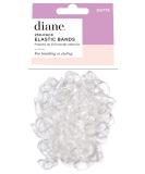 Diane D6775 Clear Elastic Bands for Hair Styling Braids - 250 Count - Buy Online on SooperMarket.com
