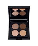 IDUN Minerals Eyeshadow Quad Palette  Brunkulla - Matte & Shimmer Shades - Highly Pigmented Intense Color - 100% Vegan  Highly Purified  Safe for Sensitive Eyes - Browns  Gold  Pink - 0.14 oz Brow Gold Pink - Buy Online on SooperMarket.com