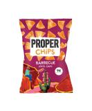 PROPERCHIPS Barbecue Lentil Chips 85g - Vegan Gluten-Free Snack, Sharing Bag - Pack of 1 - Buy Online on SooperMarket.com