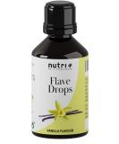 Flave Drops Vanilla 30ml Calorie-Free Aroma Drops & Vegan Flavor Concentrate Sweetener Taste Made in Germany - Buy Online on SooperMarket.com