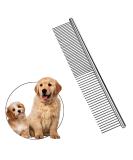 Redreo dog beme pet steel comb pet comb stainless steel pet care comb to remove complications and knots poodle care deshedding tool - Buy Online on SooperMarket.com