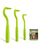 Nepfaivy Tick Remover Tool for Dogs - 3 Pcs Painlessly Tick Remover for Humans and Cats Pets Green - Buy Online on SooperMarket.com