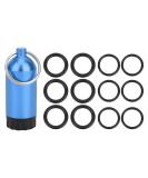 HERCHR Scuba Diving Tank Mini Key Ring - Blue Dive Kit with Valve and O-Rings - Buy Online on SooperMarket.com