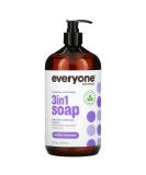 Everyone Vanilla & Lavender 3-In-1 Soap | 32 oz | Natural Ingredients - Buy Online on SooperMarket.com