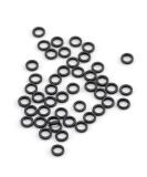 Dr.Fish 50 Pack Stainless Steel Fly Fishing Tippet Rings - 2mm/2.5mm - Lightweight Low Profile for Trout, Salmon, Crappie, Bluegill, Steelhead - Buy Online on SooperMarket.com