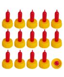 Small Animal Milk Drink Nipples with Flutter Valves Soft Rubber Cow Calf Milk Drinking Nipple for Goats Lambs Sheep Piglet Screw On Soda Bottle 15Pieces 15Pieces goat bottles nipples - Buy Online on SooperMarket.com