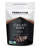 Terrasoul Superfoods Raw Organic Cacao Nibs 1 Lb - Raw  Keto  Vegan - Buy Online on SooperMarket.com