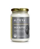 Altenya Organic Bio Sheabutter 300 g - USDA Organic Certified 100% Pure Vegan - All skin types natural body butter - face lips hair - maintains protects moistened - Buy Online on SooperMarket.com
