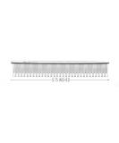 Chris Christensen 6 Crescent Butter Comb - Metallic Coarse/Fine - Buy Online on SooperMarket.com
