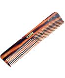 Kent 16T Double Tooth Hair Dressing Table Comb, Fine and Wide Tooth Dresser Comb For Hair, Beard and Mustache, Coarse and Fine Hair Styling Grooming Comb for Men, Women and Kids. Made in England 1 Pack Tortoiseshell - Buy Online on SooperMarket.com