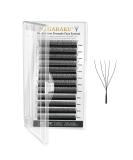 NAGARAKU W Eyelash Extension 5D Volume Premade 0.07mm D curl 8-15mm mix Faux Mink Matte Black Cluster Easy Fanning yy Eye Lashes 8-15mm Mix 0.07-D black-5D - Buy Online on SooperMarket.com