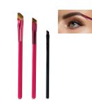 Multi Function Eyebrow Brush | Professional Square Angled & Ultra Thin Eyeliner Makeup Brush for Precision Application - Buy Online on SooperMarket.com