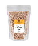 Manor Springs Organic 1kg Organic Chickpeas - Premium Quality & Sustainable Choice - Buy Online on SooperMarket.com