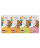 Webbox Lick-e-lix Cat Food Yoghurt Variety Pack (1 x Salmon 1 x Chicken 1 x Liver Sausage 1 x Cheese & Taurine) - Buy Online on SooperMarket.com
