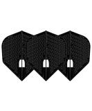 LSTYLE Dart Flights - L3 Pro Dimple Small Standard Shape - for Soft Tip and Steel Tip Darts Black - Buy Online on SooperMarket.com