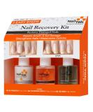 Nail Tek Nail Recovery Kit, Cuticle Oil, Strengthener, Ridge Filler - Restore Damaged Nails in 3 Steps - Buy Online on SooperMarket.com