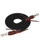 Weaver Leather EcoLuxe Round Trail Rein, 1/2" W x 10' L, Black - Buy Online on SooperMarket.com