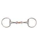 EggButt Snaffle Bit Curved MP Stainless Steel with Copper Lozenge (UKSALES25 ) (5.5 INCHES /13.97 CM) - Buy Online on SooperMarket.com