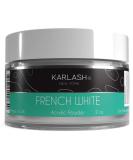 Karlash Professional Acrylic Powder 2 oz (French White 2 oz) - Buy Online on SooperMarket.com