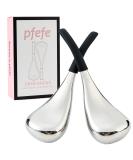 pfefe Ice Globes Facial Skin Care Tools for Women Face Eyes, Stainless Steel Face Beauty Cryo Sticks for Girls Ladies, Esthetician Supplies Cooling Spa Globes Cold Roller with Storage Case - Buy Online on SooperMarket.com