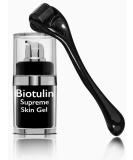 Biotulin Supreme Skin Gel - Anti-Aging Facial Lotion Reduces Wrinkles (15ml) with Skinroller - Best Skin Care Product - Buy Online on SooperMarket.com
