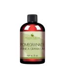 Pomegranate Seed Oil - 8 oz - 100% Pure Unrefined Non GMO Cold Pressed Sweet Carrier Oil for Hair Skin Nails Body Face DIY Soaps & More - Hydrate Nourish Replenish Moisturize - Packaging May Vary - Buy Online on SooperMarket.com
