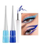 evpct 2Pcs Blue Light Blue Liquid Eyeliner Colorful Set Waterproof Colored Color Eye Liners for Women Stamps Shapes for Eyes delineadores de colores para ojos delineador de ojos contra el agua 03&12 2 Count (Pack of 1) L... - Buy Online on SooperMarket.com