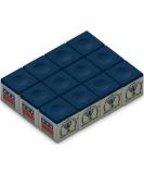 Silver Cup Billiard CHALK - ONE DOZEN Blue - Buy Online on SooperMarket.com