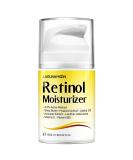 Retinol Wrinkle Cream with Hyaluronic Acid & Vitamin E | Anti Aging Moisturizer for Men and Women | Day & Night Formula | Natural, Vegan & Cruelty Free - 50ML/1.69 Oz - Buy Online on SooperMarket.com