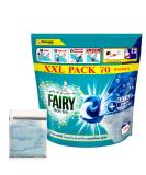 Direct Mart Fairy Non-Bio PODS Washing Liquid Laundry Detergent Capsules Tablets 70 Washes | with 47cm x 32cm Washing Laundry Bags for Socks Underwear Bra and More - Buy Online on SooperMarket.com