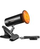Bonlux 100W Reptile Heat Lamp with Adjustable Holder | E27 Basking Lamp for Terrarium | Infrared Heat Bulb for Lizards, Tortoise, Snake, Chicken, Puppies - Buy Online on SooperMarket.com