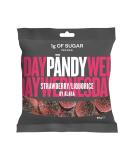 PANDY Strawberry Liquorice Gummy Candies - Low Sugar & Calorie Classic Treat | 50g Bag - Buy Online on SooperMarket.com