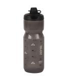 Zefal Sense Soft No Mud Bicycle Bottle - 800ml BPA-Free MTB Water Bottle with Mud Protection - Smoke Black - Buy Online on SooperMarket.com