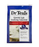 Dr. Teal's Epsom Salt 6 lb - Set of 2 Bags | Soothing and Relaxing Bath Salts - Buy Online on SooperMarket.com