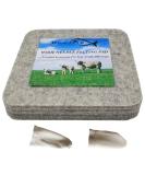 Wool Needle Felting Pad with Leather Finger Guards - Eco-Friendly 6x6 inch Base for Precision Projects - Buy Online on SooperMarket.com