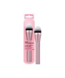 Real Techniques Power Pigment Blush Makeup Brush Cheek Brush For Liquid and Cream Blush Dense Synthetic Bristles Unique Pointed Shape For Precise Application Vegan and Cruelty Free 1 Count - Buy Online on SooperMarket.com