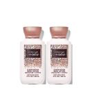 2 Pack Bath and Body Works 3 Oz Travel Size Body Lotion - 24 Hour Moisture (A Thousand Wishes) - Buy Online on SooperMarket.com