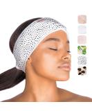 Kitsch Spa Headband - Microfiber Makeup Headband for Face Washing | Multi Functional Skincare Headbands | Facial & Hair Band | Women's Face Wash Headbands (MicroDot) - Buy Online on SooperMarket.com
