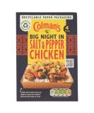 Colman's Salt & Pepper Chicken Recipe Mix - 23g | Perfect for Takeaway-Style Family Meal with White Rice - Buy Online on SooperMarket.com