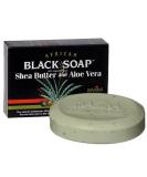 African Black Soap With Shea Butter & Aloe Vera by Madina 100% Vegetable Base 3.5 oz (3 Bars)... iwgl - Buy Online on SooperMarket.com