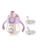 POTATO Sippy Cups For Toddlers with Straw Spill Proof  PPSU Learner Cup with Handle for Girl  Water Bottle for Baby 6 Months with 2 Type of Spout  6 Ounce Pink 6 oz Pink - Buy Online on SooperMarket.com