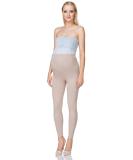 SOFTSAIL Maternity Leggings with Belly Support Over Bump - Beige - Buy Online on SooperMarket.com